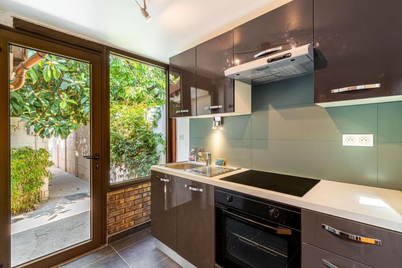 Ferienwohnung House - Sunlit Haven With Outdoor Terrace, Garage And Metro 14, Rer B Gentilly Exterior foto